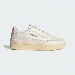 Buty Aspyre. Białe buty treningowe adidas, bez wzorów, z gumy, bez zapięcia. Za 390.40 zł.