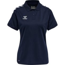 Damska koszulka polo Hummel Functional. Niebieskie t-shirty sportowe Hummel, l, bez wzorów, bez ramiączek. Za 157.50 zł.