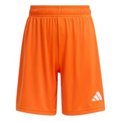 Spodenki dla dzieci adidas Entrada. Białe szorty adidas, bez wzorów, klasyczne. Za 51.99 zł.