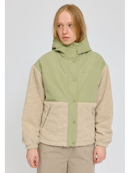 MAZINE Kurtka zimowa w kolorze zielono-beżowym rozmiar: XS. Brązowe kurtki MAZINE, na zimę, xs, bez wzorów, z poliamidu, bez kaptura. Za 364.56 zł.