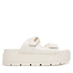 Klapki Guess. Klapki Guess, z aplikacjami, bez obcasa, bez zapięcia. Za 519.99 zł.