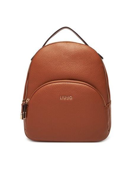 Liu Jo Plecak Ecs M Backpack AF5157 E0027 Brązowy. Brązowe plecaki Liu Jo, bez wzorów, ze skóry, bez dodatków. Za 629.99 zł.
