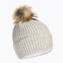 Czapka snowboardowa damska ROXY Peak Chic. Brązowe czapki zimowe Roxy, bez wzorów, sportowe. Za 83.99 zł.