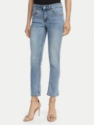 Liu Jo Jeansy UA6006 D0318 Niebieski Slim Fit. Niebieskie jeansy Liu Jo, bez wzorów, z bawełny. Za 429.99 zł.