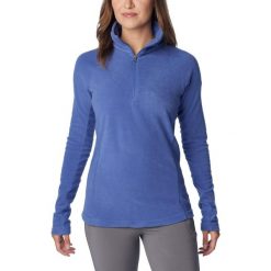 Polar Sportowy Damski Columbia Glacial Iv 1/2 Zip. Niebieskie bluzy z polaru Columbia, xl, bez wzorów, z polaru. Za 136.99 zł.