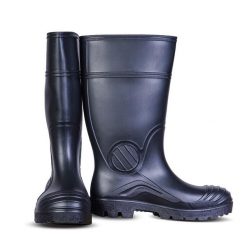 Bezpieczne kalosze model 140P S5. Czarne kalosze PROS, bez wzorów, bez zapięcia. Za 99.00 zł.