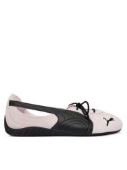 Puma Baleriny Speedcat Ballet Nova Wns 408340 01 Różowy. Czerwone baleriny Puma, bez wzorów, ze skóry, bez obcasa, bez zapięcia. Za 399.99 zł.