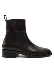 Vagabond Shoemakers Botki Sheila 5835-001-35 Brązowy. Brązowe botki Vagabond Shoemakers, bez wzorów, ze skóry, bez obcasa, na płaskiej podeszwie, bez zapięcia. Za 399.99 zł.