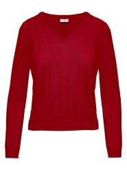 Malo Optimum Sweter w kolorze czerwonym rozmiar: S. Czerwone swetry Malo Optimum, s, bez wzorów, z kaszmiru, bez ramiączek. Za 260.99 zł.