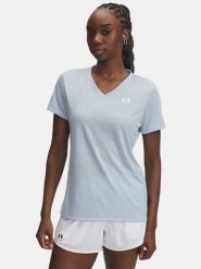 Under Armour Koszulka funkcyjna w kolorze błękitnym rozmiar: M. Niebieskie t-shirty sportowe Under Armour, m, bez wzorów, z materiału, bez ramiączek, outdoorowe. Za 78.66 zł.