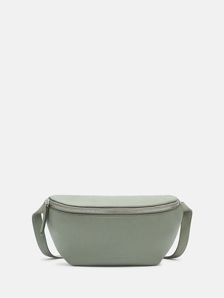 Liebeskind Berlin Skórzana saszetka "Tavia" w kolorze jasnozielonym - 32 x 14 x 7 cm rozmiar: onesize. Zielone nerki i saszetki Liebeskind Berlin, bez wzorów, z materiału, sportowe, bez dodatków. Za 314.75 zł.