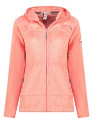 ANAPURNA Kurtka polarowa "Uternel" w kolorze łososiowym rozmiar: L. Pomarańczowe kurtki ANAPURNA, l, bez wzorów, z polaru, bez kaptura. Za 82.99 zł.