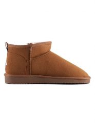 ISLAND BOOT Botki zimowe "Miley" w kolorze jasnobrązowym rozmiar: 39. Brązowe botki Island Boot, bez wzorów, z materiału, bez obcasa, bez zapięcia. Za 172.78 zł.
