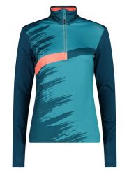 CMP Koszulka funkcyjna w kolorze morskim rozmiar: 44. Niebieskie t-shirty sportowe CMP, bez wzorów, z materiału, bez ramiączek, outdoorowe. Za 127.45 zł.