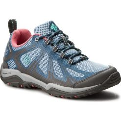 Trekkingi COLUMBIA - Peakfreak Xcrsn II Xcel W BL4553 Dark Mirage/Aquarium 411. Niebieskie buty trekkingowe Columbia, bez wzorów, z materiału, bez zapięcia, outdoorowe. W wyprzedaży za 259.00 zł.