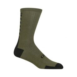 Skarpety wełniane Giro Hrc Merino. Zielone skarpetki GIRO, bez wzorów, z nylonu. Za 169.00 zł.