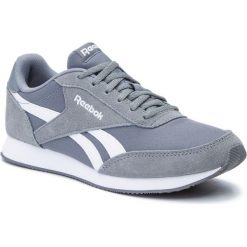 Sportowe REEBOK DV7286 ROYAL CL JOGGER. Szare buty sportowe lifestyle Reebok, bez wzorów, z materiału, sportowe, bez zapięcia. Za 199.99 zł.