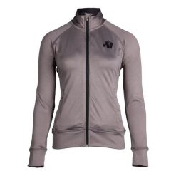 Damska bluza dresowa Gorilla Wear Cleveland. Szare bluzy bez kaptura GORILLA WEAR, s, bez wzorów, z dresówki, bez kaptura, na fitness i siłownię. Za 240.55 zł.