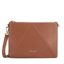 Torebka Jenny Fairy. Brązowe listonoszki Jenny Fairy, bez wzorów, bez dodatków. Za 159.99 zł.