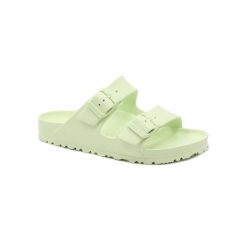 Kapcie Birkenstock Arizona Eva Damskie. Zielone kapcie Birkenstock, bez wzorów, z materiału. Za 331.00 zł.