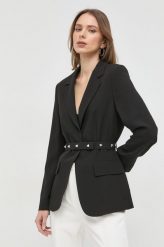 BOSS marynarka kolor czarny jednorzędowa gładka. Czarne marynarki i żakiety Boss, bez wzorów, z materiału, klasyczne, bez ramiączek. Za 1,959.90 zł.