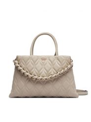 Guess Torebka Maxine HWQG97 33060 Beżowy. Brązowe torebki klasyczne Guess, z aplikacjami, ze skóry, bez dodatków. Za 674.99 zł.