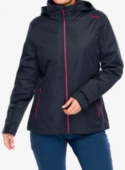 Kurtka 3w1 damska CMP Page Jacket Zip Hood Detachble Inn.Jacket. Czerwone kurtki CMP, m, bez wzorów, z dzianiny, bez kaptura. Za 390.49 zł.
