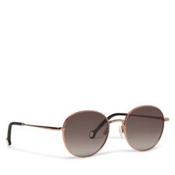 Okulary przeciwsłoneczne Tommy Hilfiger. Brązowe okulary przeciwsłoneczne Tommy Hilfiger, bez wzorów. Za 479.99 zł.