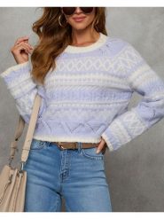 Milan Kiss Sweter w kolorze fioletowym rozmiar: S. Różowe swetry Milan Kiss, s, bez wzorów, bez ramiączek. Za 126.99 zł.