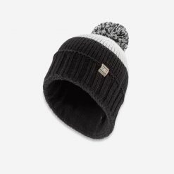 Czapka narciarska dla dorosłych Wedze Grand Nord FR 500. Brązowe czapki zimowe WED'ZE, bez wzorów, z dzianiny, sportowe. Za 69.99 zł.