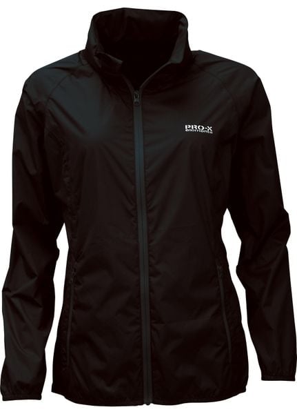 Damska kurtka wodoodporna Pro-X Elements Pack Able. Czarne kurtki PRO-X ELEMENTS, l, bez wzorów, z poliamidu, bez kaptura, rowerowe. Za 341.00 zł.