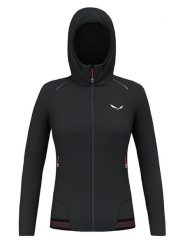 Salewa Kurtka polarowa "Pedroc PL" w kolorze czarnym rozmiar: 34. Czarne kurtki Salewa, bez wzorów, z materiału, bez kaptura. Za 424.95 zł.