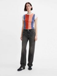 Levi's Dżinsy "501 '90S" - Comfort fit - w kolorze antracytowym rozmiar: W33/L30. Czarne jeansy Levi's, l, z aplikacjami, klasyczne, z podwyższonym stanem. Za 189.74 zł.