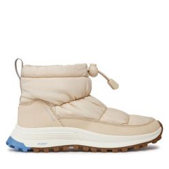 Śniegowce Clarks. Brązowe śniegowce Clarks, bez wzorów, z gore-texu, bez zapięcia. Za 859.99 zł.