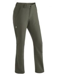Maier Sports Zimowe spodnie funkcyjne "Helga" w kolorze khaki rozmiar: 46. Brązowe spodnie dresowe Maier Sports, bez wzorów, z materiału. Za 252.12 zł.