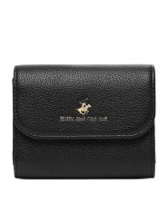 Beverly Hills Polo Club Portfel CWBEO-BHPC-W1-002-SS26 Czarny. Czarne portfele Beverly Hills Polo Club, bez wzorów, z materiału. Za 59.99 zł.