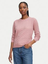 Robe di Kappa Sweter Jolie 65116CW Różowy Regular Fit. Czerwone swetry Robe di Kappa, m, bez wzorów, z wełny, bez ramiączek. Za 249.99 zł.