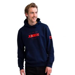 Bluza z kapturem Jobe Sports. Niebieskie bluzy JOBE, s, bez wzorów, z bawełny, z kapturem, żeglarskie. Za 380.00 zł.
