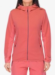 Bluza trekkingowa damska CMP Glentra Jacket. Czerwone bluzy CMP, m, bez wzorów, z elastanu, bez ramiączek, bez kaptura. Za 384.99 zł.