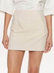 Herskind Spódnica mini Debby 5109994 Écru Regular Fit. Spódnice Herskind, bez wzorów, z bawełny, mini. Za 509.99 zł.