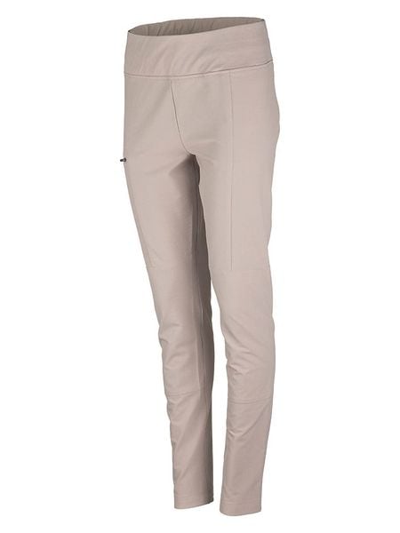 Traunstein Sport Legginsy funkcyjne "Denali" w kolorze beżowym rozmiar: 34. Brązowe legginsy Traunstein Sport, bez wzorów, z materiału, outdoorowe. Za 131.43 zł.