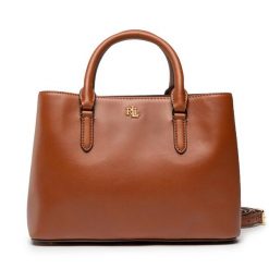 Torebka LAUREN RALPH LAUREN. Brązowe torebki klasyczne Lauren Ralph Lauren, bez wzorów, klasyczne, bez dodatków. Za 1,449.00 zł.