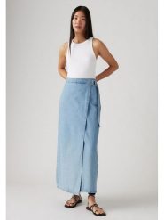 Levi's Spódnica dżinsowa w kolorze błękitnym rozmiar: S. Niebieskie spódnice Levi's, s, bez wzorów, z bawełny, maxi. Za 202.98 zł.