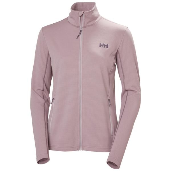 Bluza damska Helly Hansen Versalite Fleece. Fioletowe bluzy bez kaptura Helly Hansen, na zimę, bez wzorów, z polaru, trekkingowe. Za 390.00 zł.