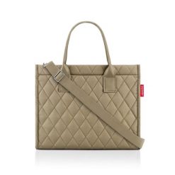 Torba DAILY SHOPPER BUSINESS, rhombus olive. Zielone torby na laptopa Reisenthel, bez wzorów, z materiału, na ramię. Za 313.00 zł.