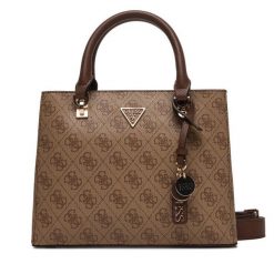 Torebka Guess. Brązowe torebki klasyczne Guess, z aplikacjami, klasyczne, bez dodatków. Za 409.99 zł.