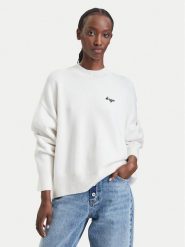 HUGO Sweter Shenny_B 50569622 Kremowy Oversize. Białe swetry Hugo, s, bez wzorów, z syntetyku, bez ramiączek. Za 549.99 zł.