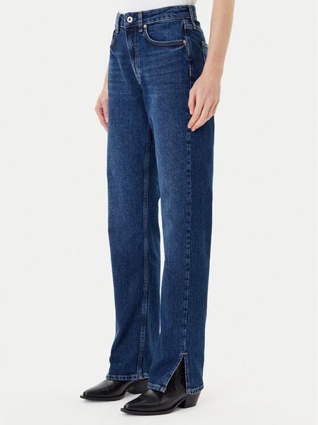 Karl Lagerfeld Jeans Jeansy A3W10061 Niebieski Straight Fit. Niebieskie jeansy Karl Lagerfeld Jeans, bez wzorów, z bawełny. Za 399.99 zł.