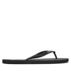 Japonki Roxy. Czarne japonki Roxy, bez wzorów. Za 59.99 zł.