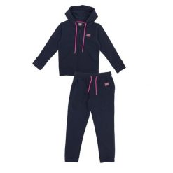 Bluza z bawełna z kaptur na co dzień na siłownię. Niebieskie bluzy LEONE 1947 APPAREL, xs, bez wzorów, z bawełny, sportowe, bez ramiączek, bez kaptura. W wyprzedaży za 162.09 zł.